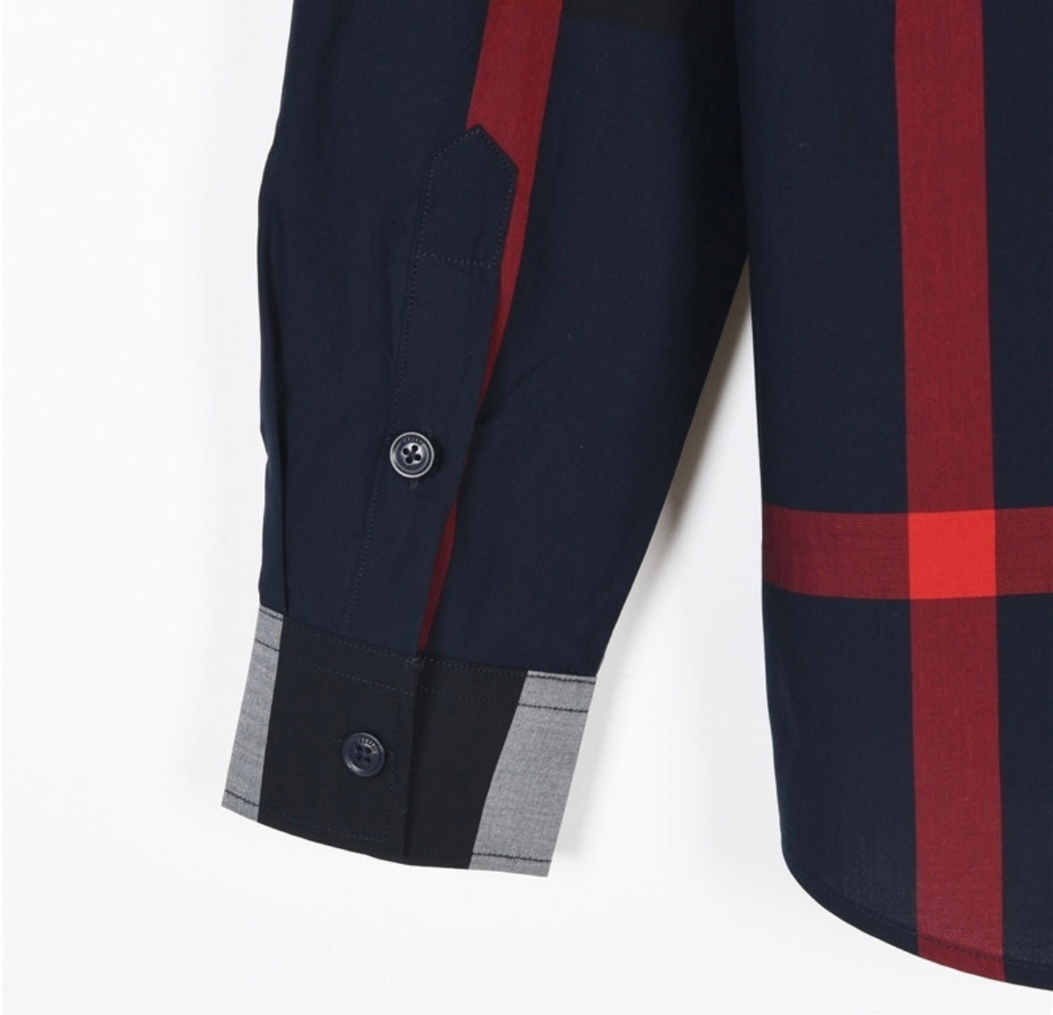 Archive Beige Check Stretch Poplin Shirt