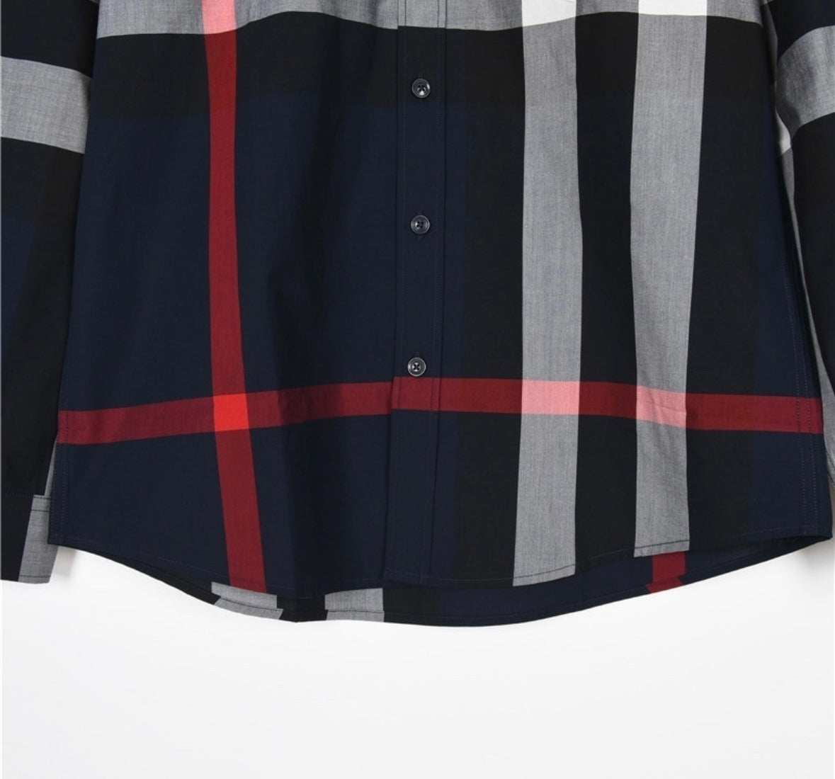 Archive Beige Check Stretch Poplin Shirt